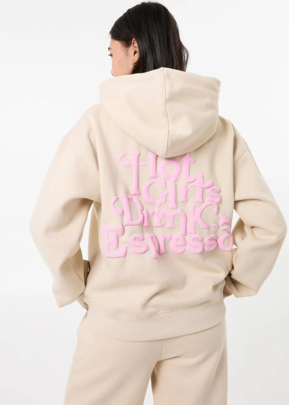Loungewear>Pink Vanilla Stone Hot Girls Hoodie