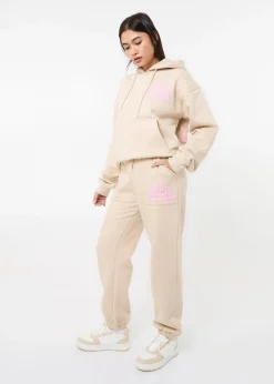Trousers>Pink Vanilla Stone Hot Girls Cuffed Joggers