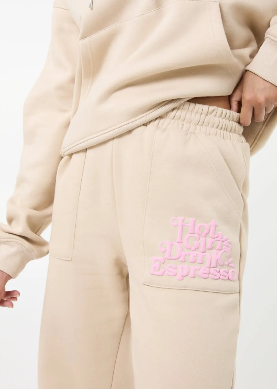 Trousers>Pink Vanilla Stone Hot Girls Cuffed Joggers
