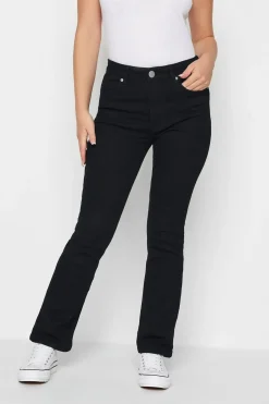 Jeans & Jeggings>PIXIEGIRL Petite Black Stretch Bootcut Jeans