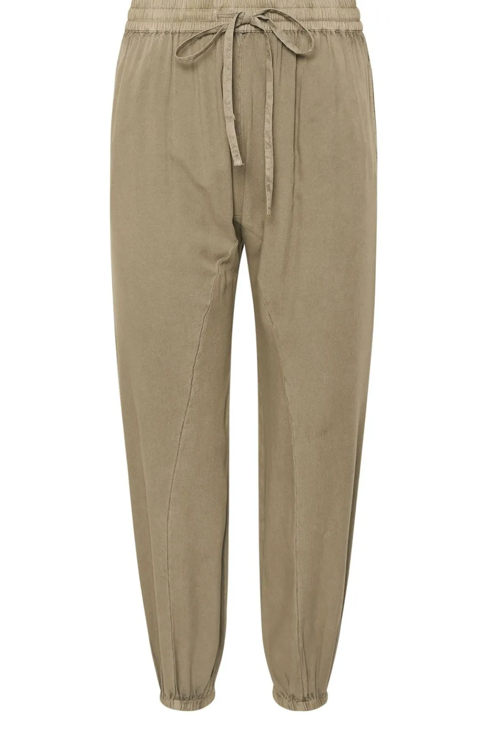 Trousers>PIXIEGIRL Petite Brown Seam Detail Cuffed Trousers