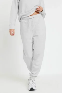 Trousers>PIXIEGIRL Petite Grey Elasticated Waist Cuffed Joggers