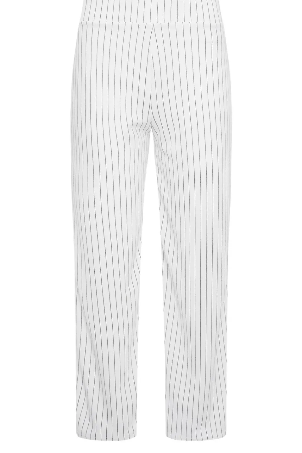 Trousers>PIXIEGIRL Petite White Pinstripe Wide Leg Trousers