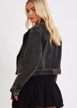 Skirts>Quiz Black Bubble Hem Mini Skirt