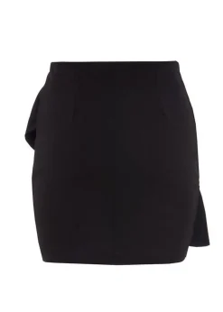 Skirts>Quiz Black Frill Mini Skirt