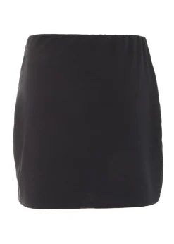 Skirts>Quiz Black Ruched Wrap Mini Skirt