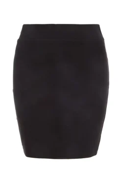 Skirts>Quiz Black Stretch Bodycon Mini Skirt