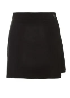 Skirts>Quiz Black Wrap Skort