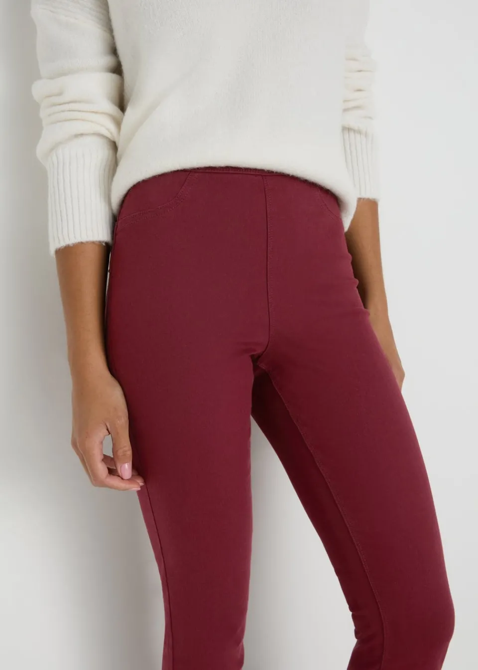 Jeans & Jeggings>Papaya Red Rosie Jeggings