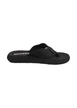 Footwear>Rocket Dog Black Sunset Webbing Flip Flop