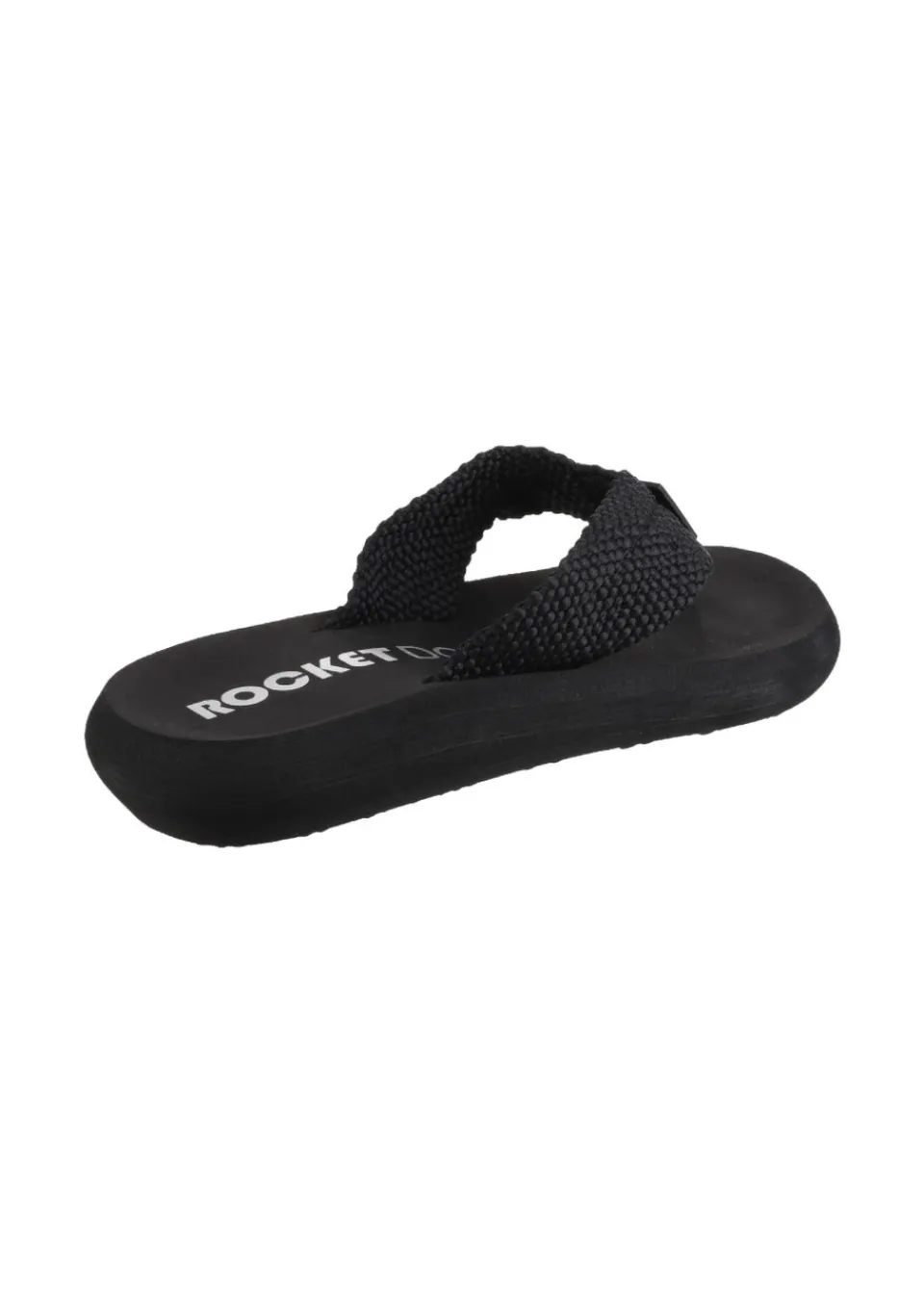 Footwear>Rocket Dog Black Sunset Webbing Flip Flop