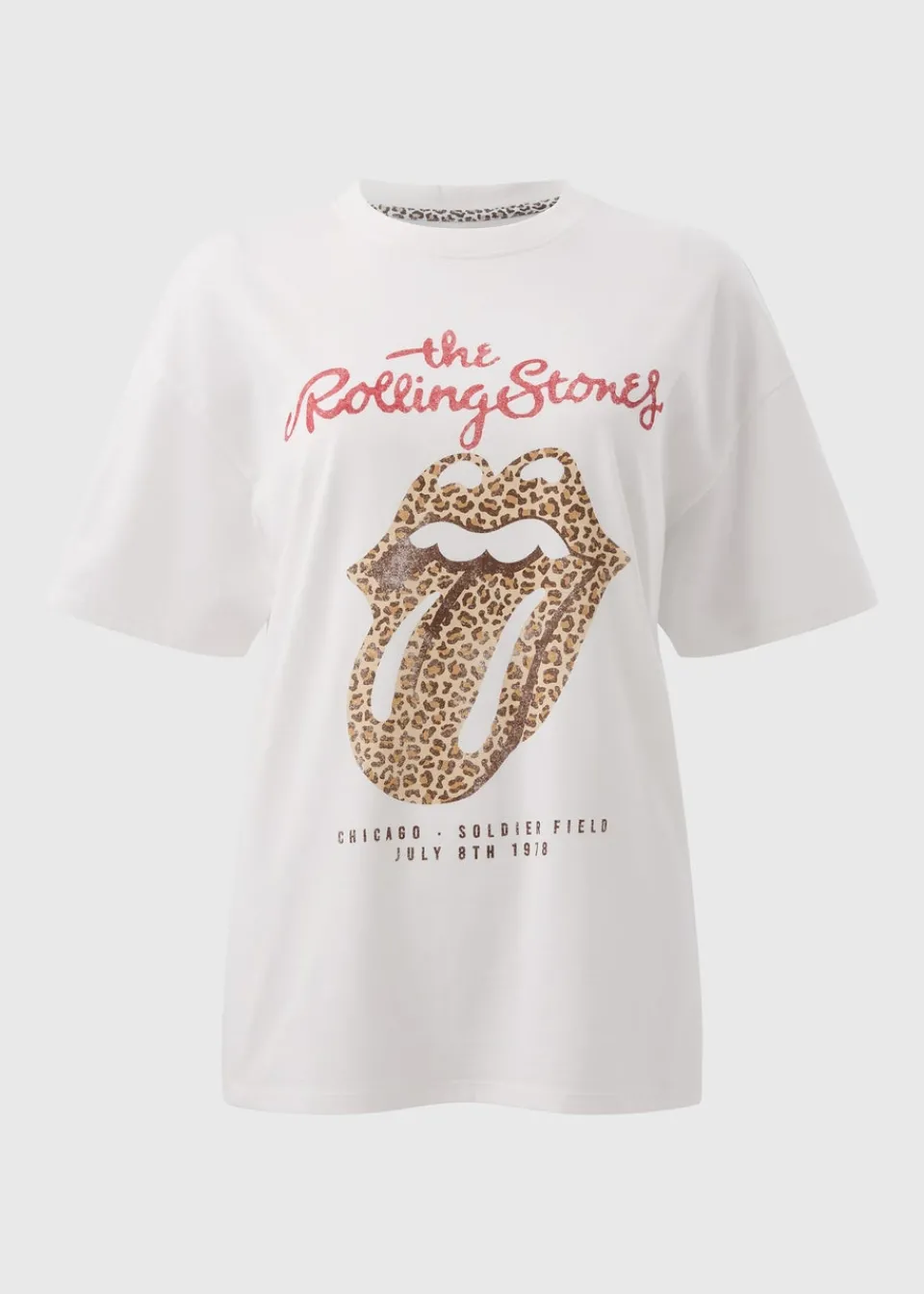 T-Shirts>Rolling Stones Ecru T-Shirt