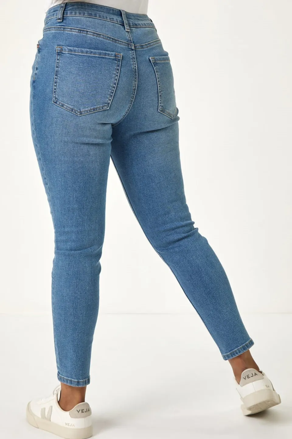 Jeans & Jeggings>Roman Denim Petite Skinny Stretch Jean