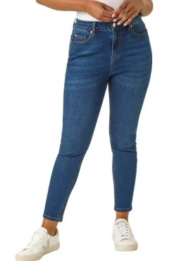 Jeans & Jeggings>Roman Indigo Petite Skinny Stretch Jean