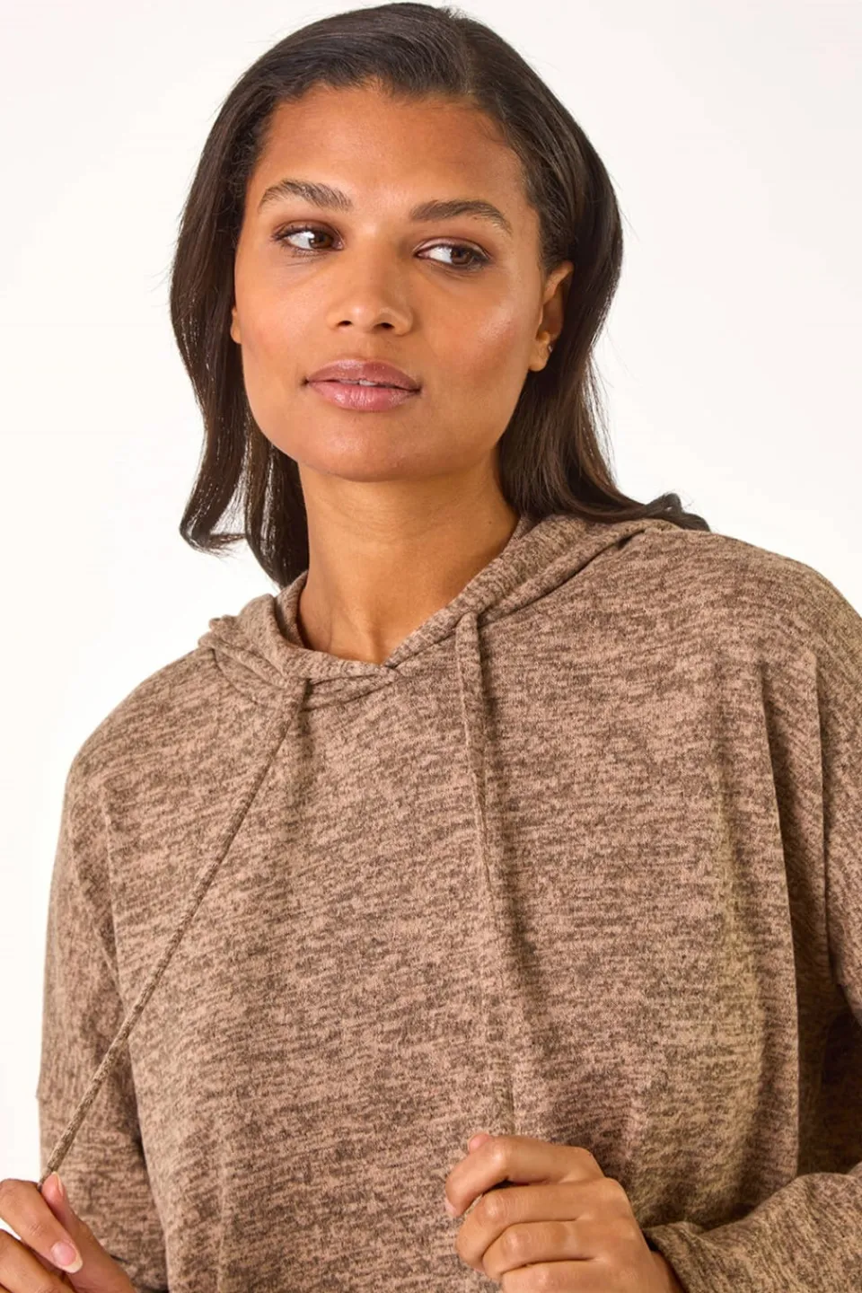 Tops>Roman Stone Soft Touch Drawstring Hoodie