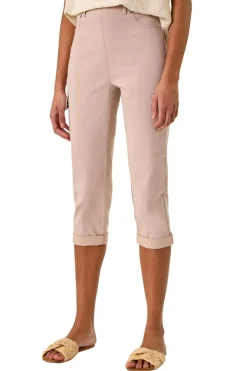 Trousers>Roman Stone Turn Up Stretch Cargo Trousers