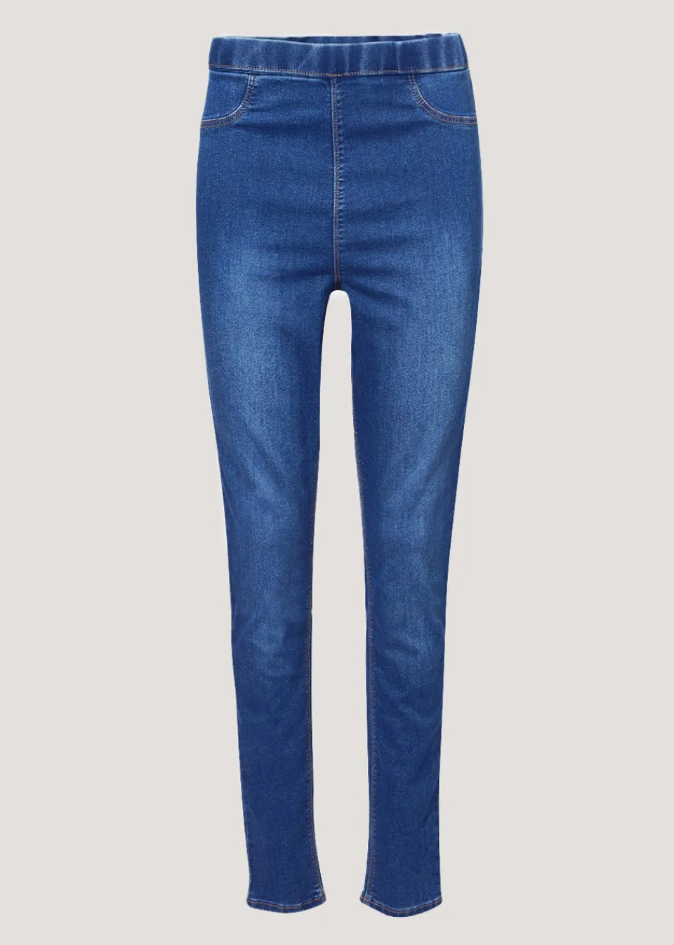 Jeans & Jeggings>Papaya Denim Rosie Mid Wash Pull On Jeggings Midwash