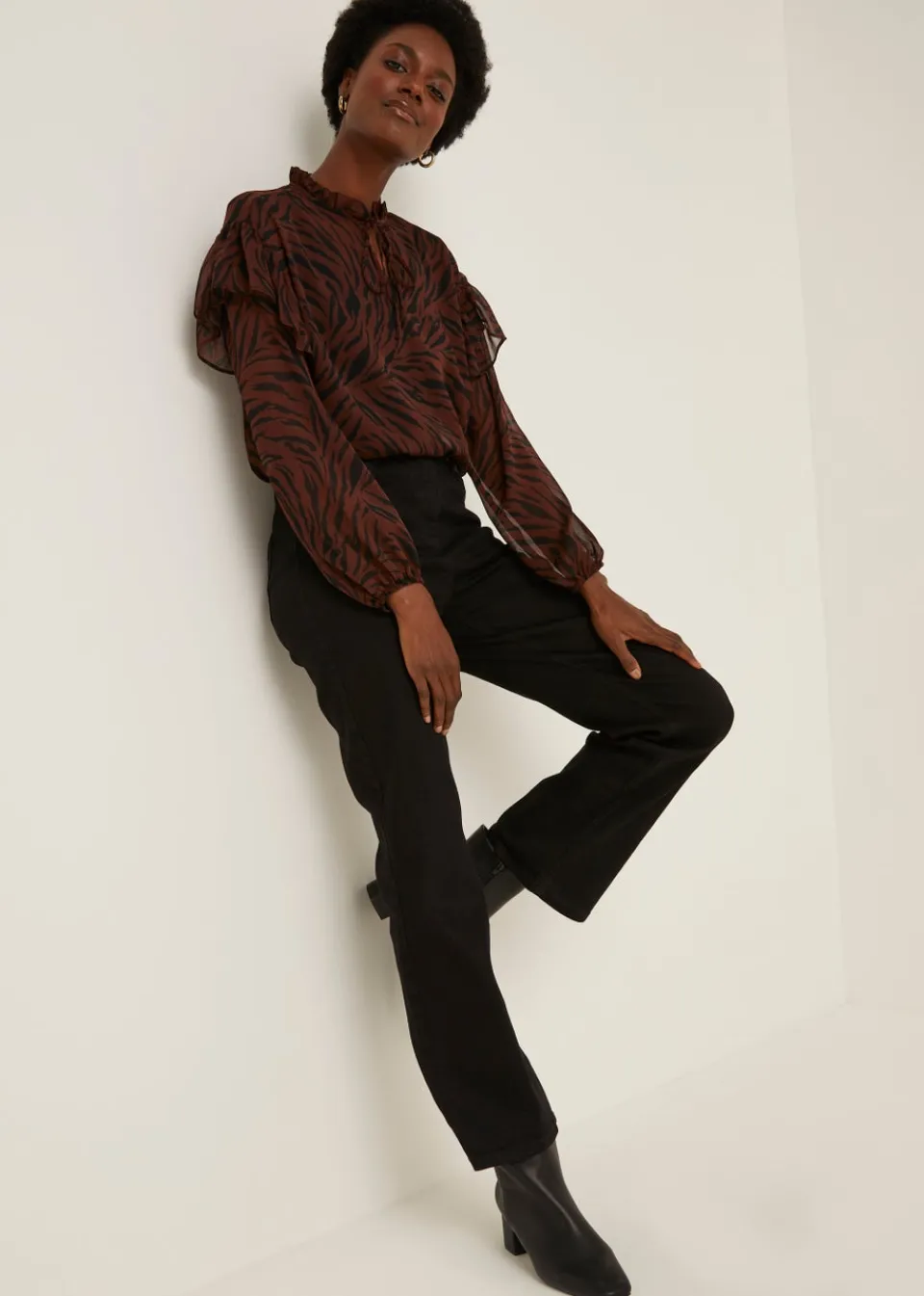 Jeans & Jeggings>Papaya Denim Sadie Black Bootcut Jeans