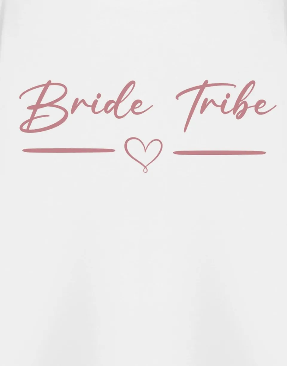 T-Shirts>Show Me The Merch Bride Tribe White T Shirt