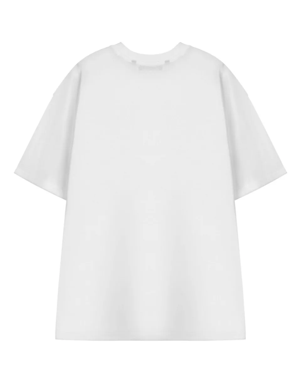 Tops>Show Me The Merch Not A Lot Going On White T-Shirt