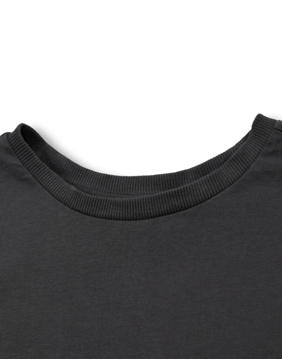 T-Shirts>Star Wars The Mandalorian Grey Grogu Baby Yoda Cropped T Shirt