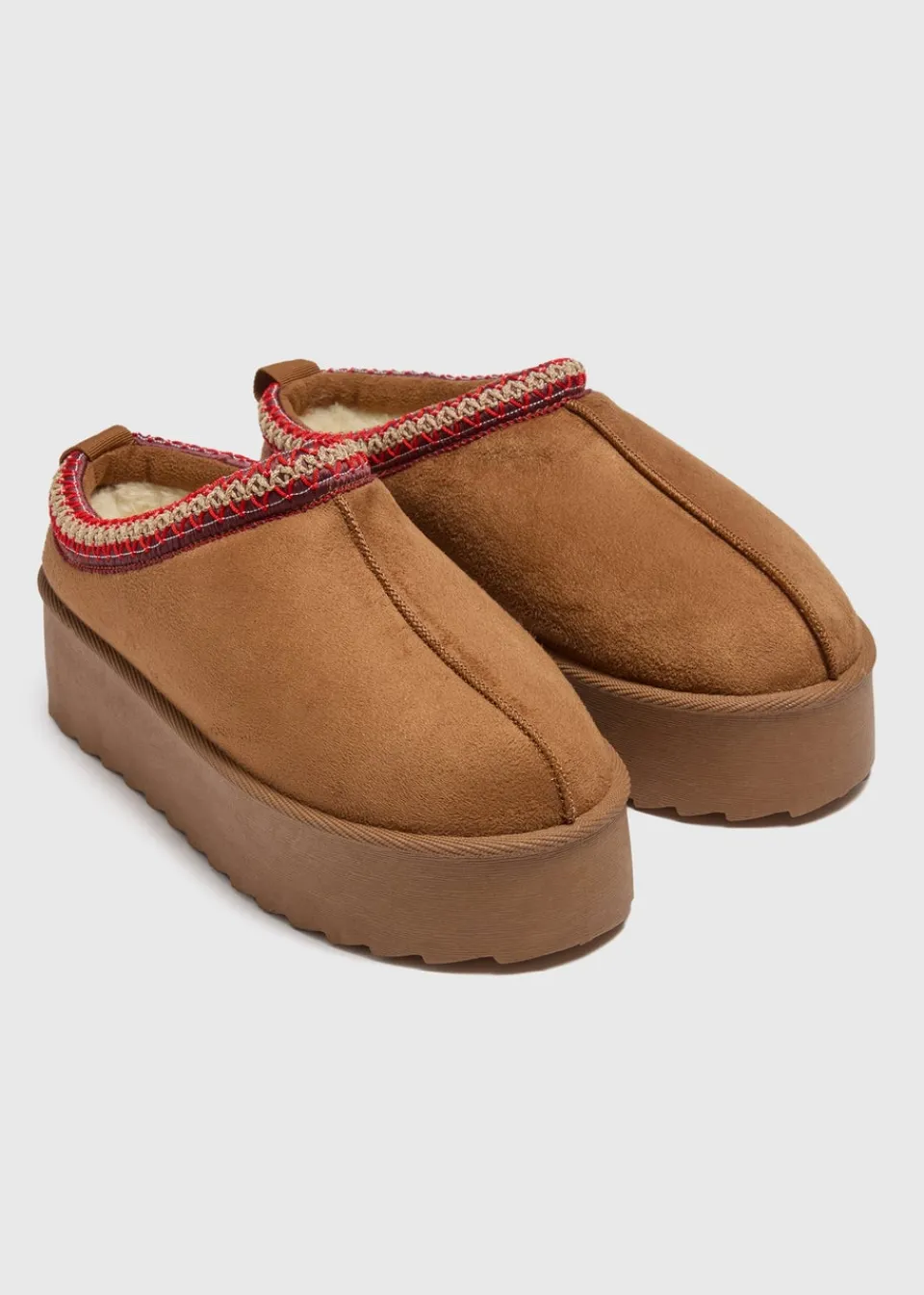 Footwear> Snug Trim Mule Tan
