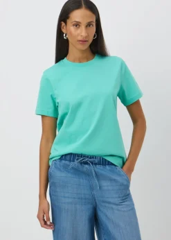 T-Shirts>Papaya Turquoise T-Shirt