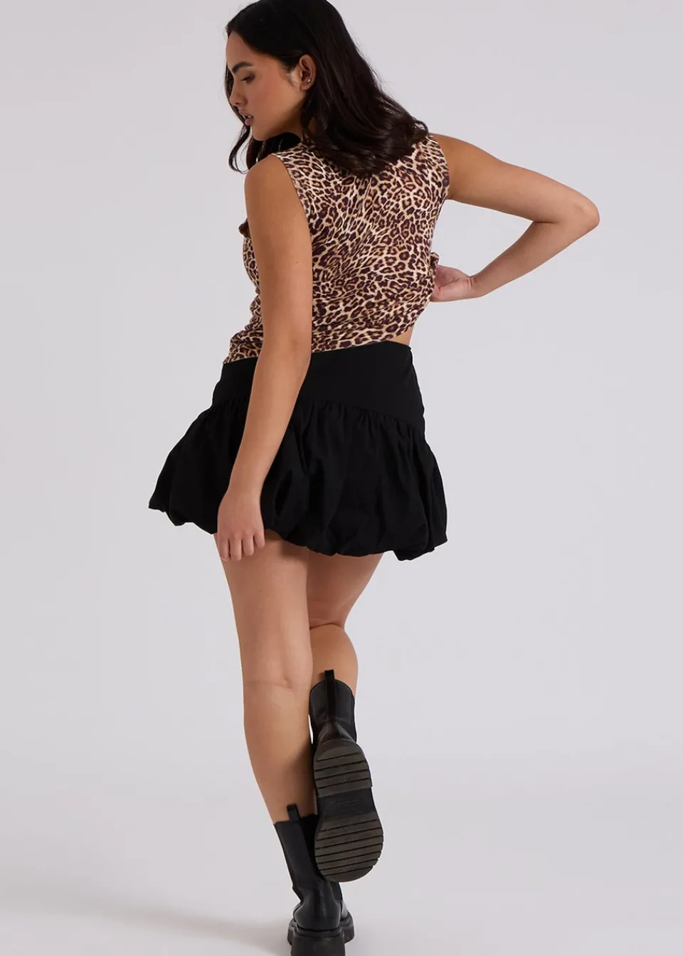 Skirts>Urban Bliss Black Balloon Mini Skirt