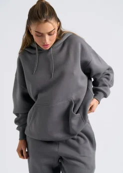 Trousers>Urban Bliss Charcoal Cuffed Jogger