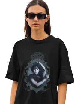 T-Shirts>Wednesday Black Dance T-Shirt