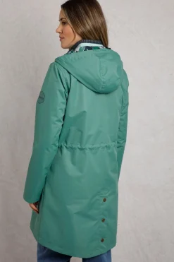 Coats & Jackets>Weird Fish Blue Delara Showerproof Jacket
