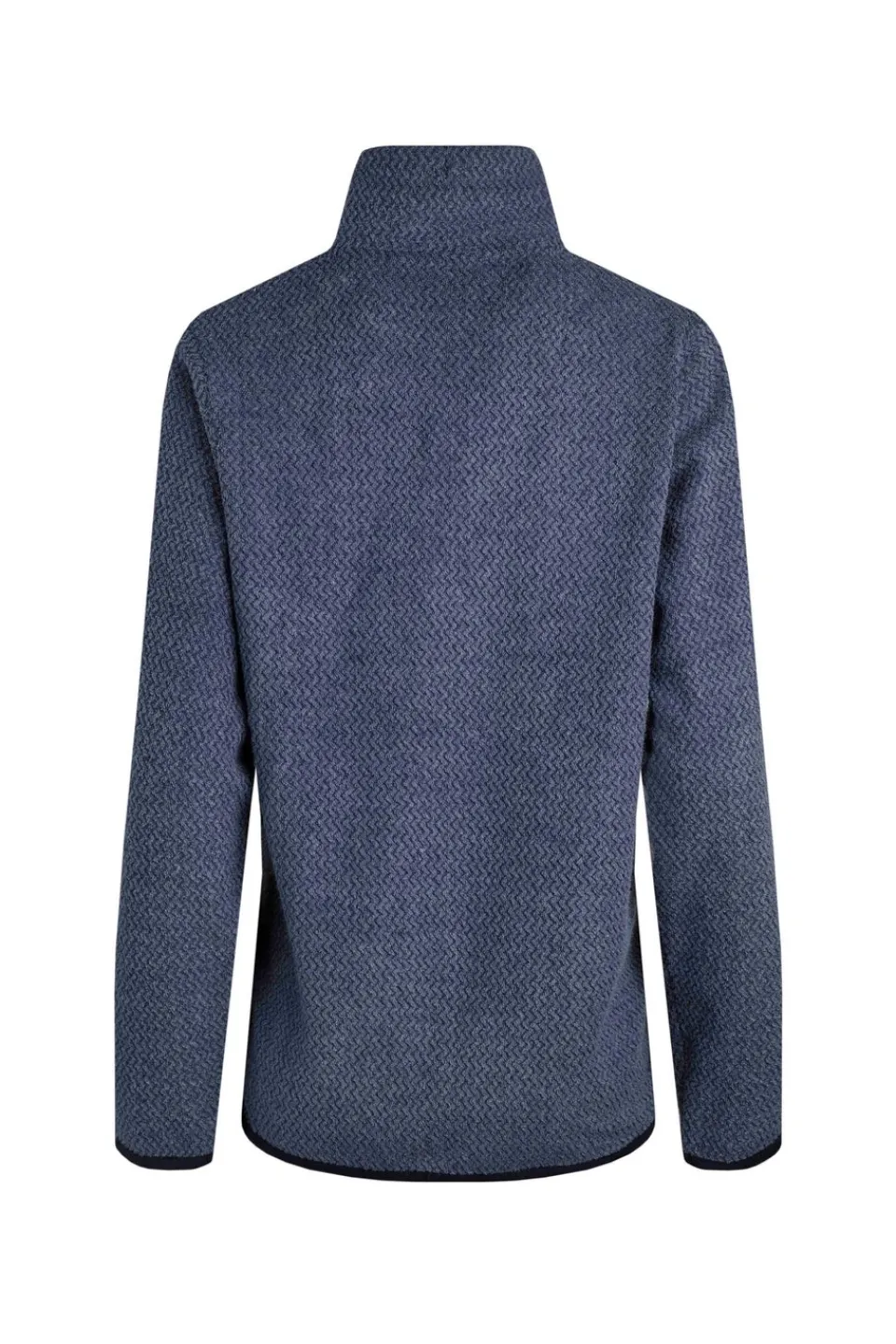 Coats & Jackets>Weird Fish Blue Odina 1/4 Zip Zig Zag Fleece