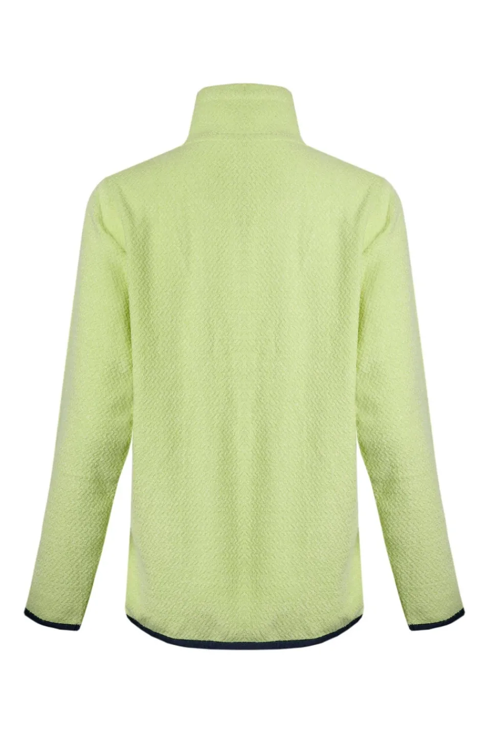 Coats & Jackets>Weird Fish Green Odina 1/4 Zip Zig Zag Fleece