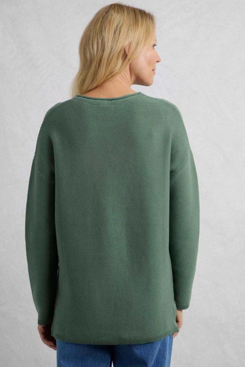 Tops>Weird Fish Jade Dalla Knitted Crew Neck Jumper