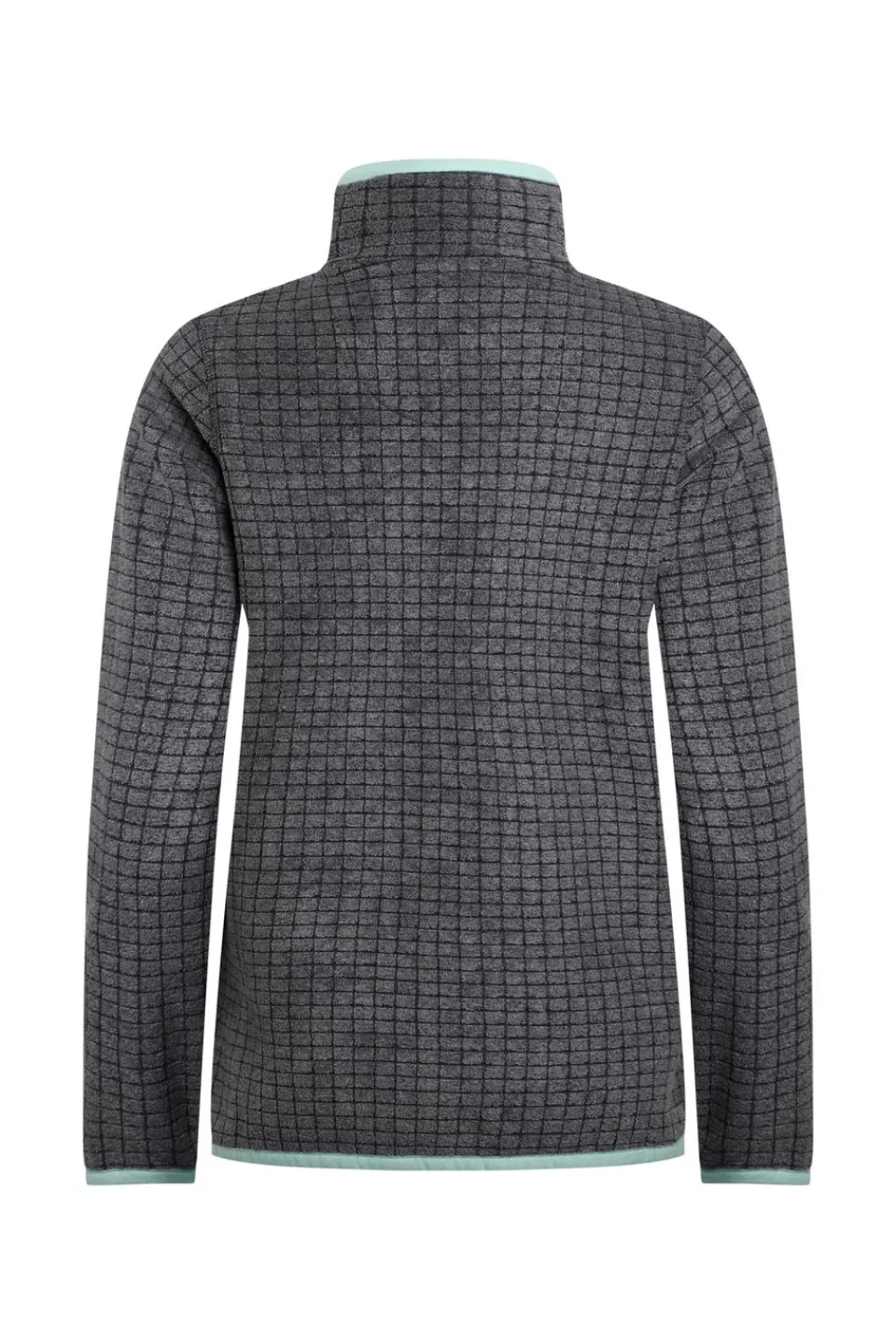 Coats & Jackets>Weird Fish Navy Tilly 1/4 Zip Grid Fleece