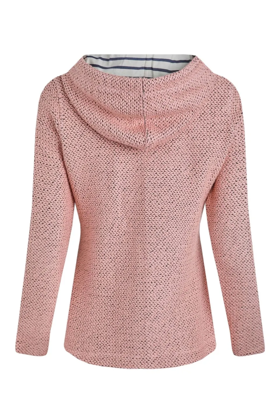 Tops>Weird Fish Pink Chicoa Full Zip Macaroni Hoodie