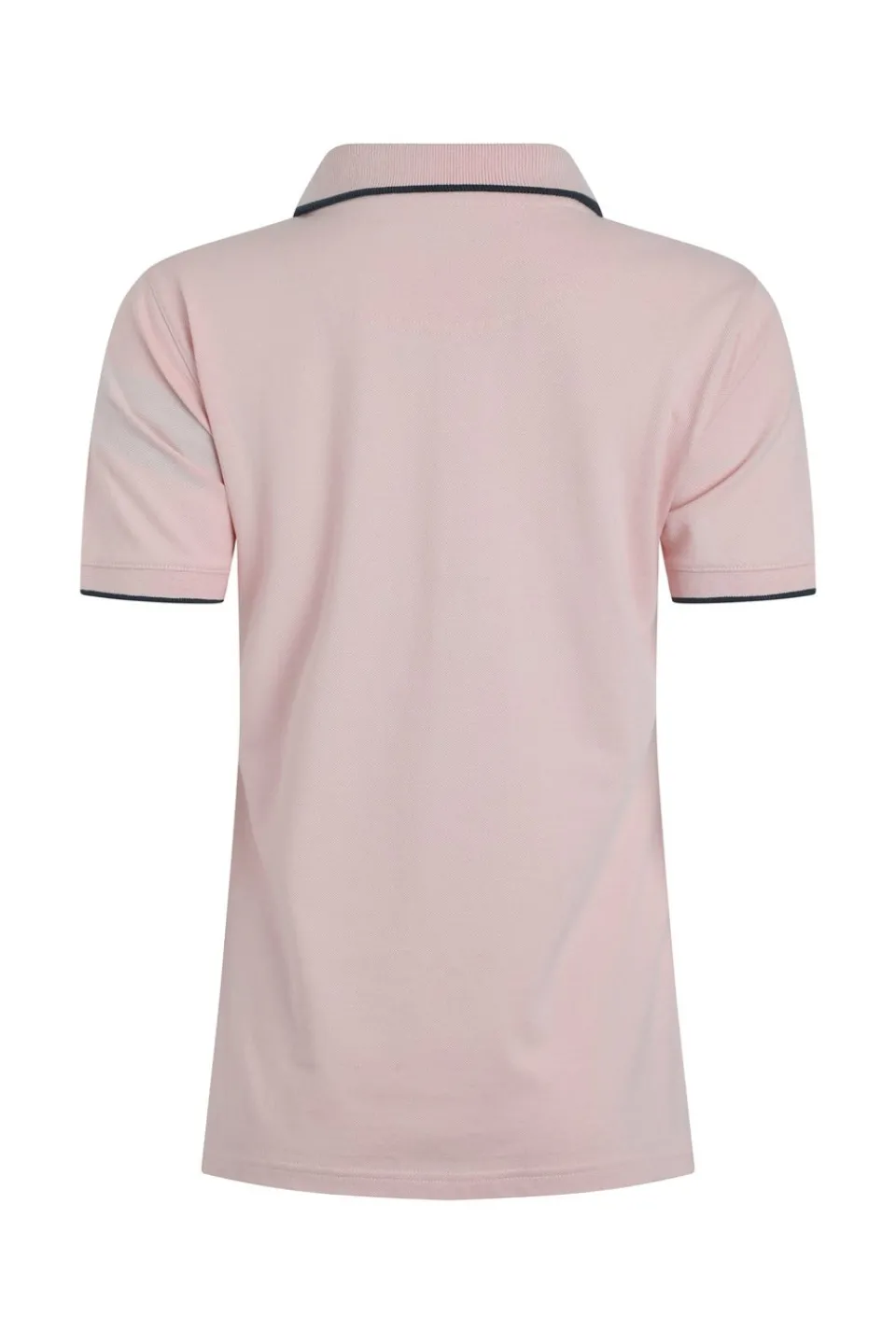 Tops>Weird Fish Pink Pammie Pique Polo Shirt