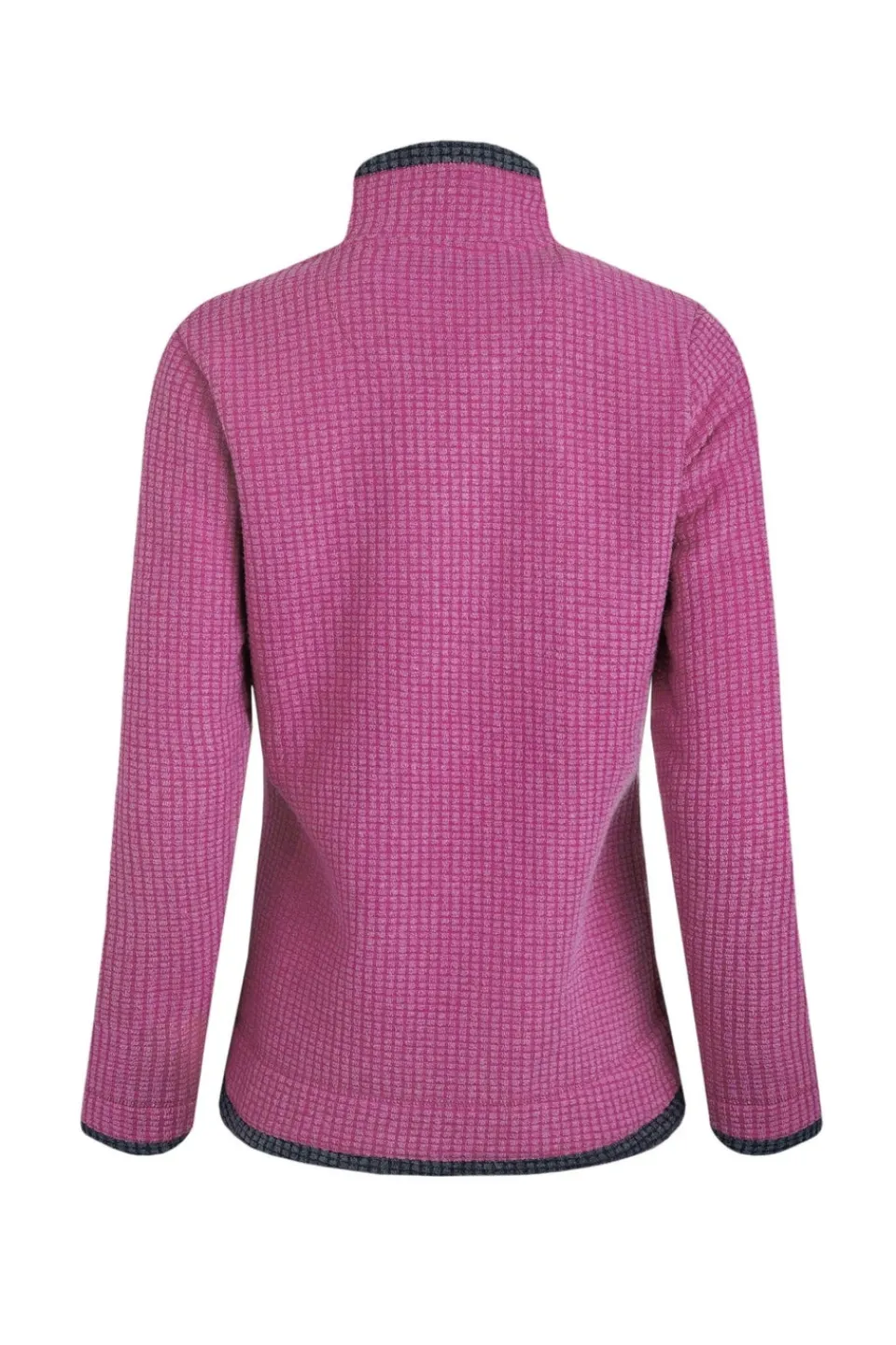 Coats & Jackets>Weird Fish Red Ariana Full Zip Grid Fleece