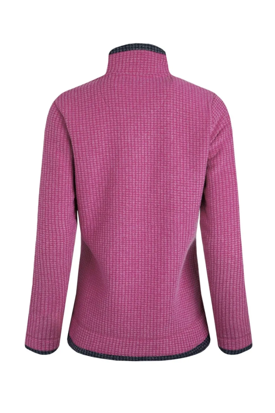 Coats & Jackets>Weird Fish Red Beye 1/4 Zip Grid Fleece