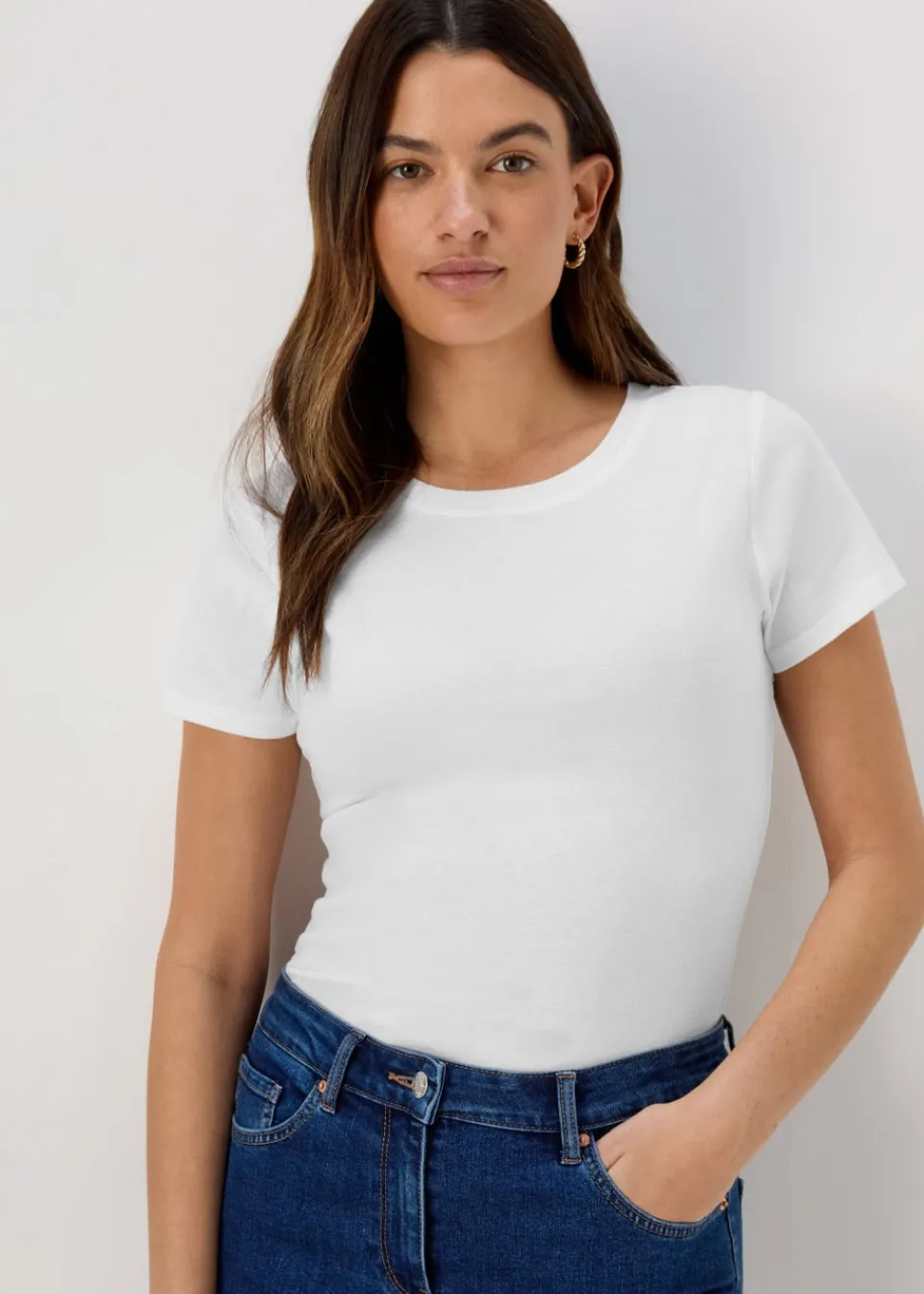 T-Shirts>Papaya Essential T-Shirt White
