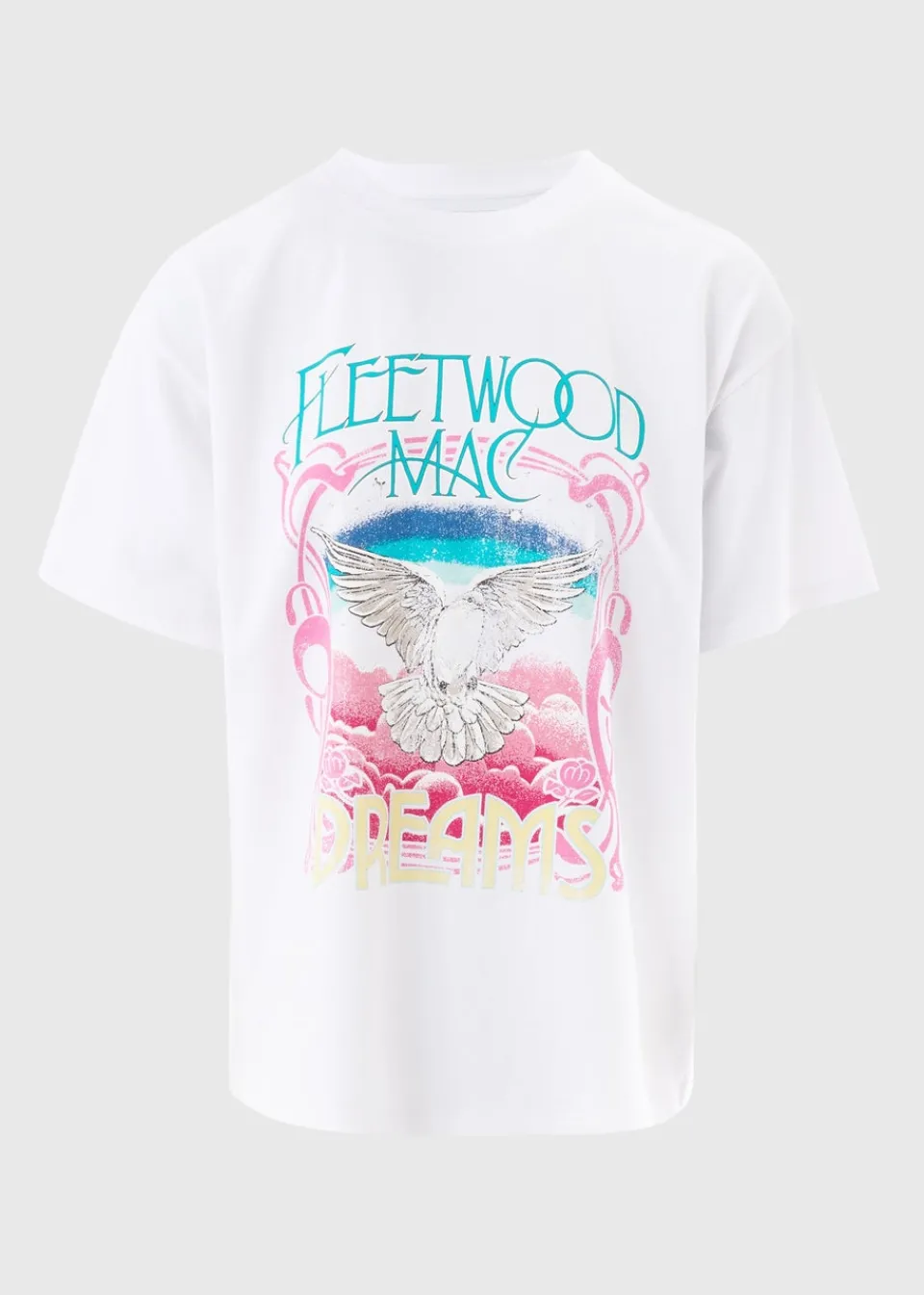 T-Shirts>Papaya White Fleetwood Mac T-Shirt