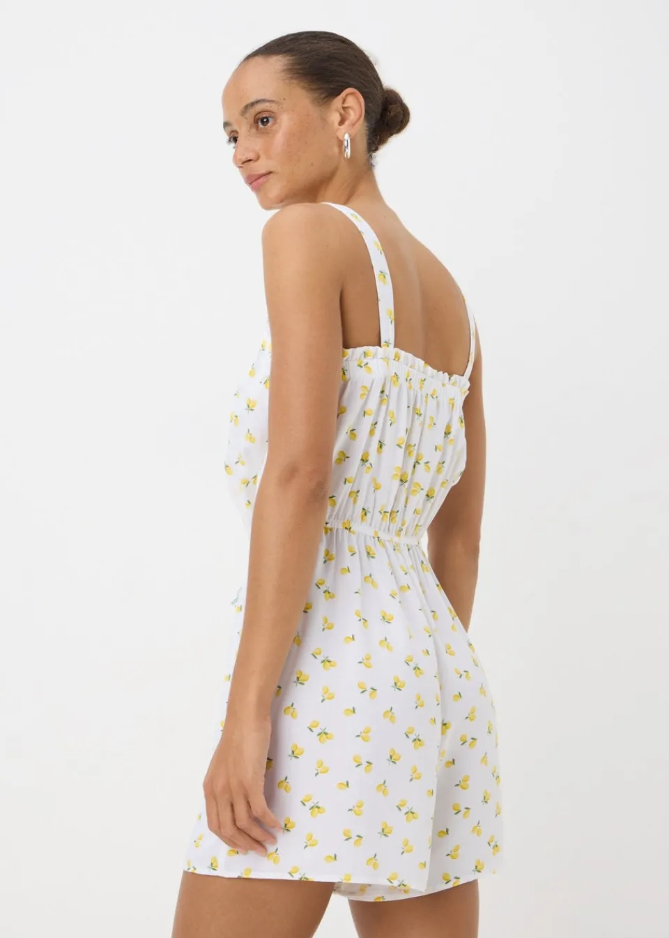 Jumpsuits & Playsuits>Papaya White Lemon Playsuit