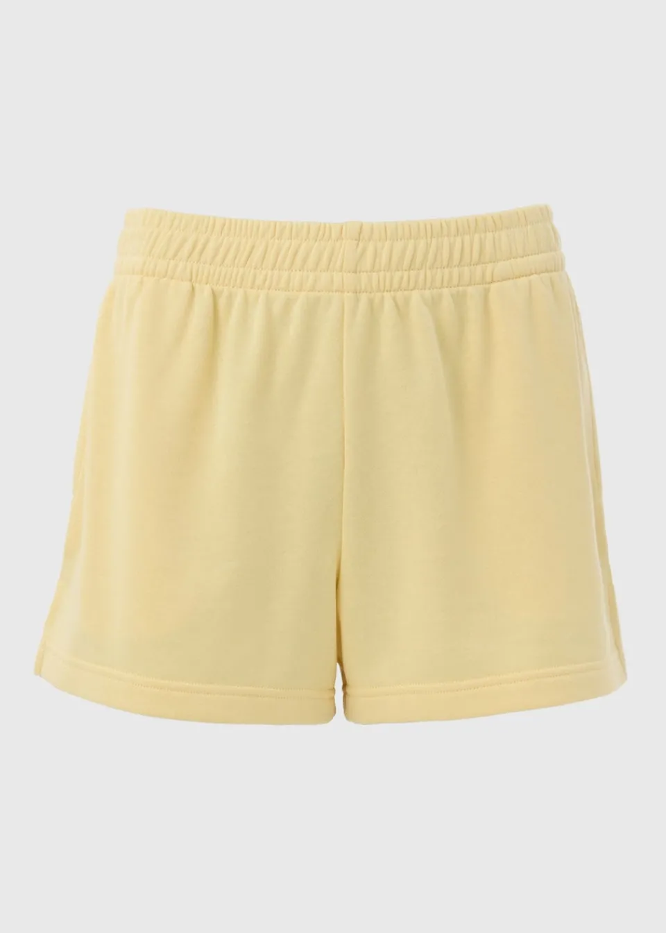 Shorts>Papaya Yellow Jersey Shorts