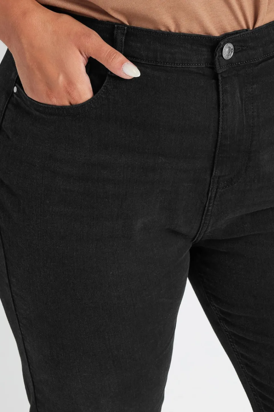 Jeans & Jeggings>YOURS Curve Black Mom Jeans