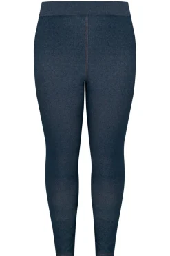 Jeans & Jeggings>YOURS For Good Curve Mid Blue Jersey Stretch Jeggings