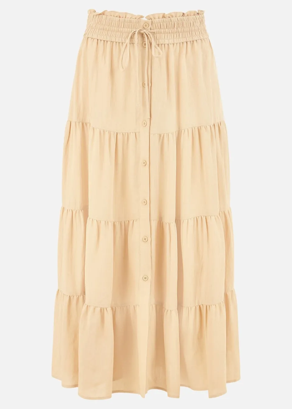 Skirts>Yumi Stone Midi Boho Skirt