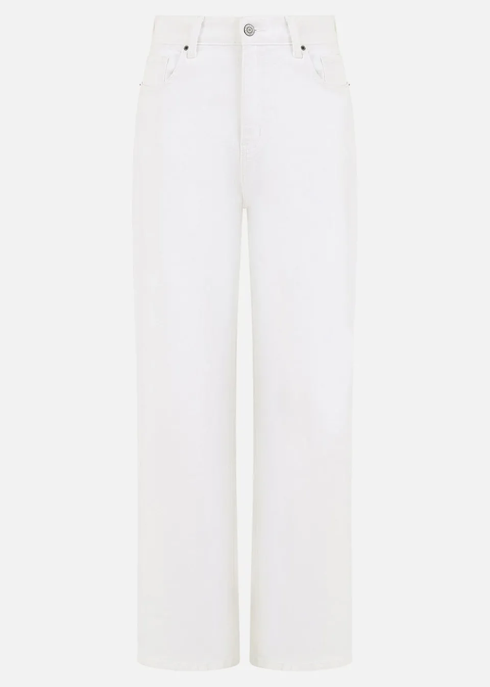 Jeans & Jeggings>Yumi White Wide Leg High Waist Jeans